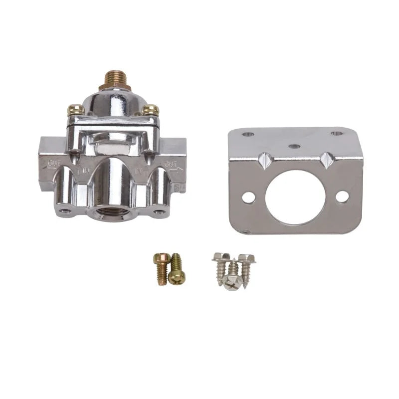 Edelbrock Fuel Regulator 1-4 PSI Chrome - Main Product View