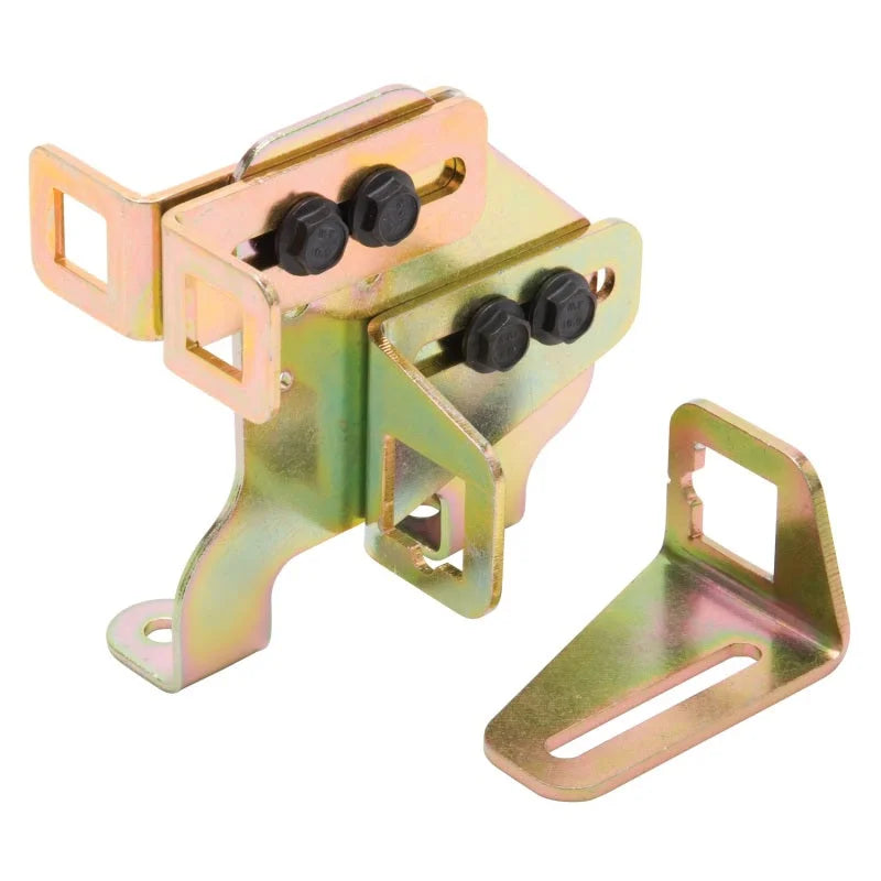 Edelbrock GM LS1 Throttle Bracket for Carbureted Applications W Throttle Cruise Control - Side View