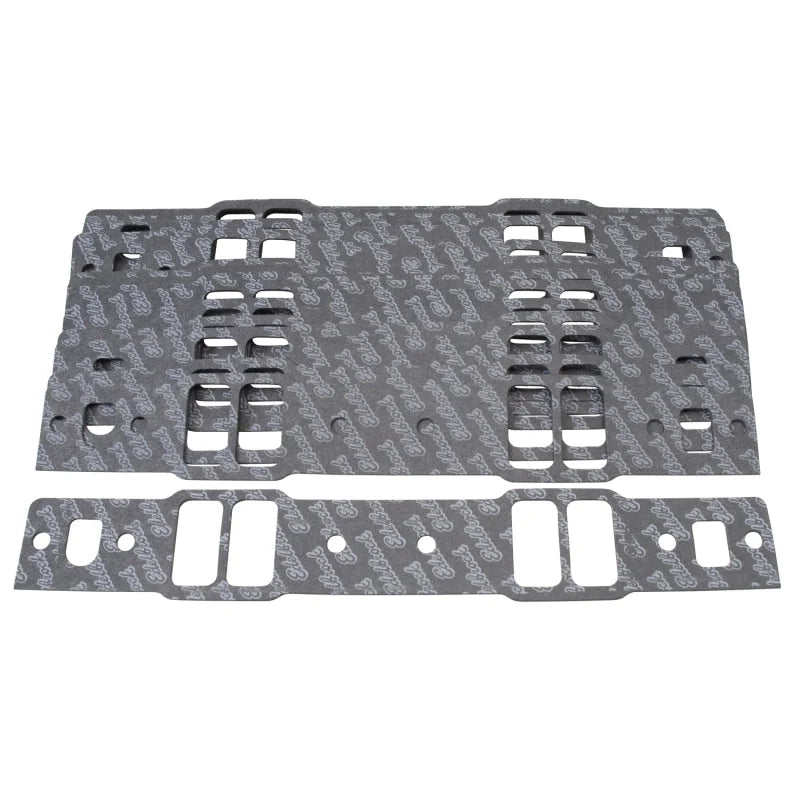 Edelbrock Gasket Kit Intake Manifold SBC Vortec Cylinder Head 060In Thick Package of 10 - Side View
