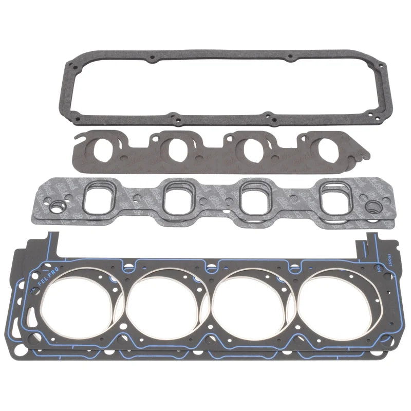 Edelbrock Gasket Kit Top End Ford 302/351W E-Boss/Clevor for Use w/ Perf RPM Cyl Hds - Side View
