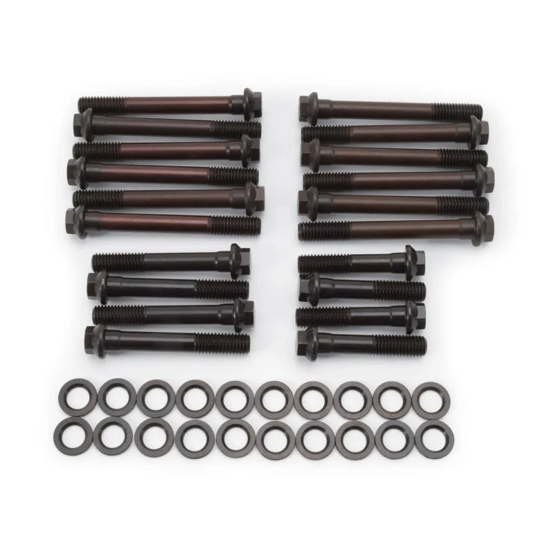 Edelbrock Head Bolt Kit for Edel Perf D-Port Pontiac Cyl Head - Side View