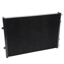 Load image into Gallery viewer, Edelbrock Heat Exchanger Dual Pass Single Row 24in x 16.5in x 2.12in - Black - Back View
