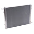 Load image into Gallery viewer, Edelbrock Heat Exchanger Single Pass Single Row 31 000 Btu/Hr 22In W X 16 5In H X 1 5In D Black - Back View