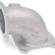 Load image into Gallery viewer, Edelbrock High Flow Intake Elbow 95mm Throttle Body to Square-Bore Flange As-Cast Finish - Main Product View
