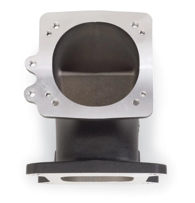 Edelbrock High Flow Intake Elbow 95mm Throttle Body to Square-Bore Flange Black Finish - Additional View 8