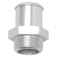 Load image into Gallery viewer, Edelbrock Hose End Straight 3/8In NPT to 5/8In Barb Clear Anodize - Main Product View