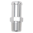 Load image into Gallery viewer, Edelbrock Hose End Straight 3/8In NPT to 5/8In Barb Clear Anodize - Back View