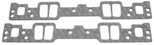 Load image into Gallery viewer, Edelbrock Intake Gasket Set SBC w/ Etec Heads Qty 2 - Side View