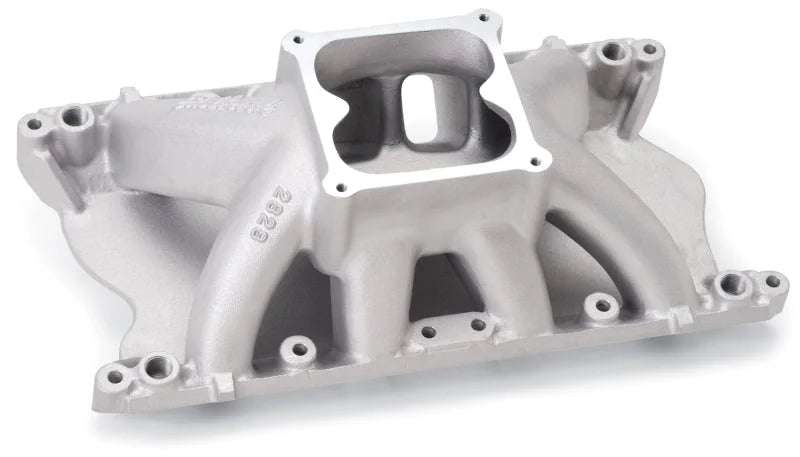 Edelbrock Intake Manifold Ford Dominator Super Victor 351W - Back View