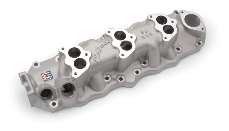 Edelbrock Intake Manifold Ford Flathead Triple Deuce 49-53 - Installation View