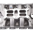 Load image into Gallery viewer, Edelbrock Intake Manifold Ford Perf RPM Dual Quad Fe - Side View