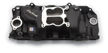 Load image into Gallery viewer, Edelbrock Intake Manifold Perf BBC 2-0 Black - Main Product View