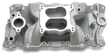 Load image into Gallery viewer, Edelbrock Intake Manifold Performer Air-Gap S/B Chevy 87-95 STD Flange/Sprdbore - Side View