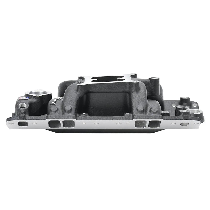 Edelbrock Intake Manifold RPM Air-Gap Small-Block Chevy 262-400 Black - Additional View 5