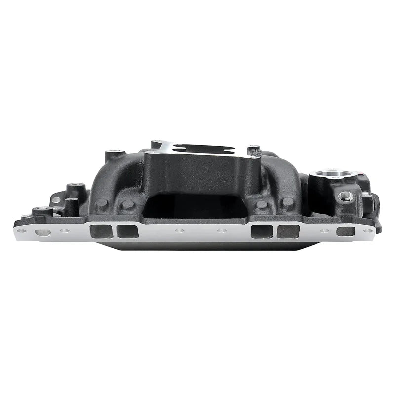 Edelbrock Intake Manifold RPM Air-Gap Small-Block Chevy 262-400 Black - Additional View 6