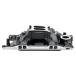 Load image into Gallery viewer, Edelbrock Intake Manifold RPM Air-Gap Small-Block Chrysler 340-360 Black - Installation View