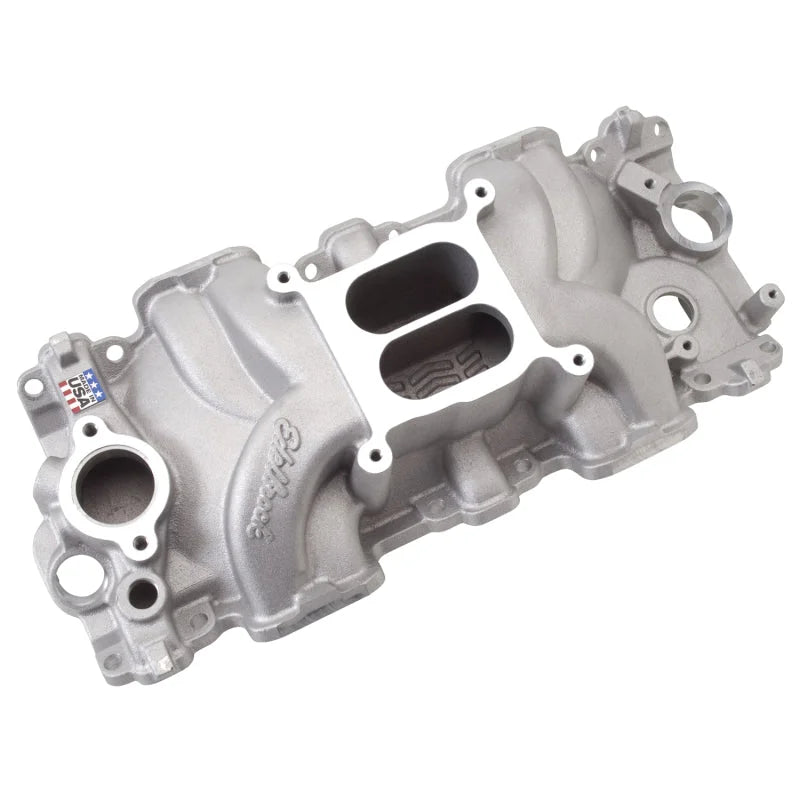 Edelbrock Intake Manifold Single Quad Perf RPM Chevrolet 348/409 Inwin Big Block Small Port - Additional View 7