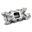 Load image into Gallery viewer, Edelbrock Intake Manifold Super Victor EFI Ford Windsor 8 2In Deck Block Polished Finish - Side View