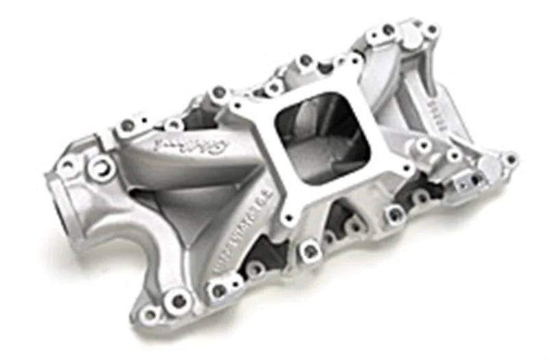 Edelbrock Intake Manifold Super Victor EFI Ford Windsor 8 2In Deck Block Polished Finish - Additional View 5