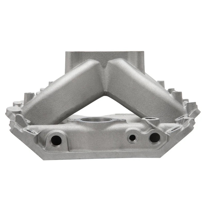 Edelbrock Intake Manifold Victor Jr Holden V8 VN Carbureted Single Plane 4150 - Side View