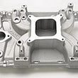 Load image into Gallery viewer, Edelbrock Intake Manifold Victor Series EFI Pontiac Polished Finish - Main Product View