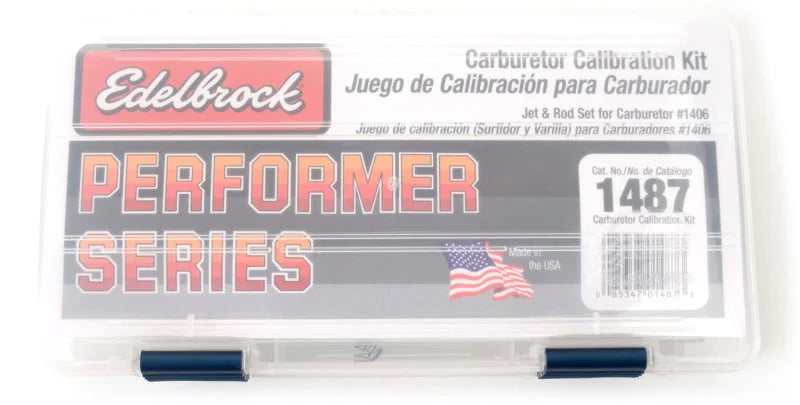 Edelbrock Jet / Rod Kit for 1406 - Side View