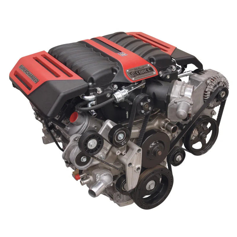 Edelbrock Lid And Coil Cover Kit E-Force Supercharger 1597 and 1598 2010-2013 Chevrolet Camaro - Installation View