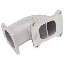 Load image into Gallery viewer, Edelbrock Low Profile Intake Elbow 90mm Throttle Body to Square-Bore Flange As-Cast Finish - Additional View 7
