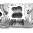 Load image into Gallery viewer, Edelbrock Manifold SBC 23-Degree Marine RPM 1987-1995 w/ Brass - Additional View 6