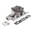 Load image into Gallery viewer, Edelbrock Manifold And Carb Kit Performer RPM Air-Gap Small Block Ford 289-302 Natural Finish - Main Product View