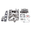Load image into Gallery viewer, Edelbrock Manifold And Carb Kit Performer RPM Pontiac Natural Finish - Main Product View