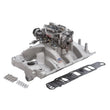 Load image into Gallery viewer, Edelbrock Manifold And Carb Kit Performer RPM Pontiac Natural Finish - Side View