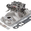 Load image into Gallery viewer, Edelbrock Manifold And Carb Kit Performer RPM Small Block Chevrolet Vortec Natural Finish