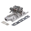 Load image into Gallery viewer, Edelbrock Manifold And Carb Kit Performer RPM Small Block Ford 289-302 Natural Finish - Detail View