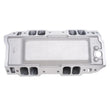 Load image into Gallery viewer, Edelbrock Manifold BB Chevy Tall Deck Super Victor II (632) CNC Port-Matched for 60409 CNC Heads - Back View