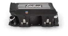 Load image into Gallery viewer, Edelbrock Manifold EFI Pro-Flo XT BB Chevy Rect Port Heads Black Powder Coated - Main Product View