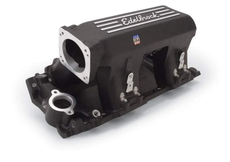 Edelbrock Manifold EFI Pro-Flo XT BB Chevy Rect Port Heads Black Powder Coated - Additional View 6