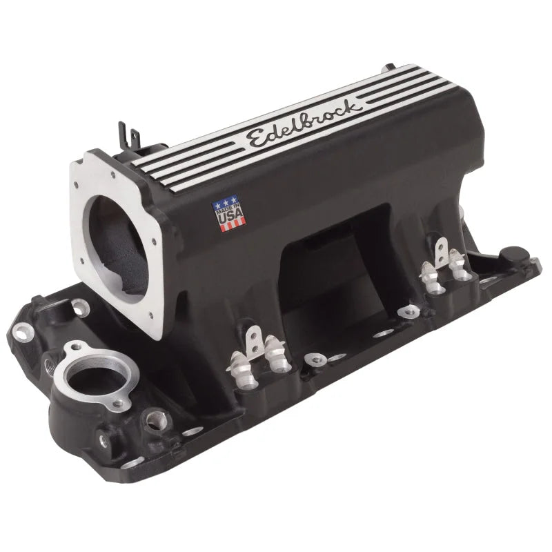 Edelbrock Manifold EFI Pro-Flo XT SB Chevy STD Heads w/ Black Finish - Additional View 7