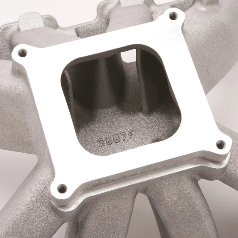 Edelbrock Manifold LS7 Super Victor 4150 Carb - Side View