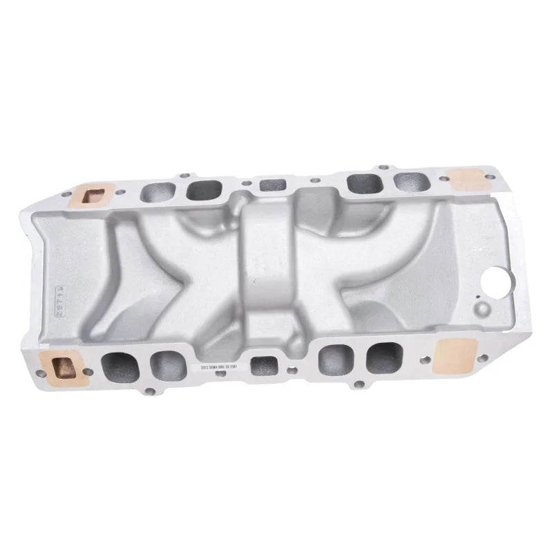 Edelbrock Manifold Marine RPM Chevy Big Block Oval Port w/ Brass - Additional View 10
