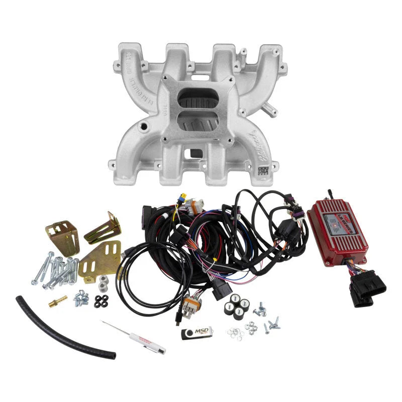 Edelbrock Manifold Perf RPM for GM LS3 Carburated w/ Timing Control Module - Main Product View