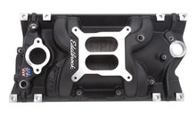 Load image into Gallery viewer, Edelbrock Manifold Performer Eps SB Chevy Vortec Black Finish - Main Product View