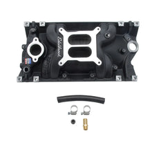 Load image into Gallery viewer, Edelbrock Manifold Performer Eps SB Chevy Vortec Black Finish - Side View