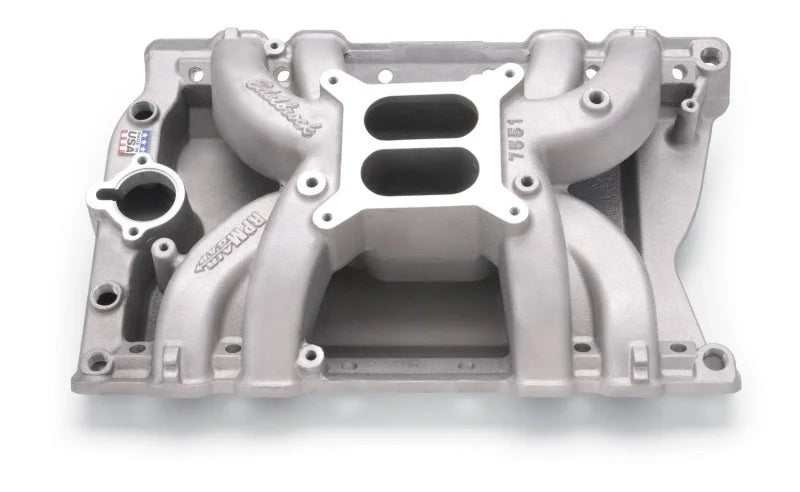 Edelbrock Manifold RPM Air Gap Oldsmobile 455 - Side View