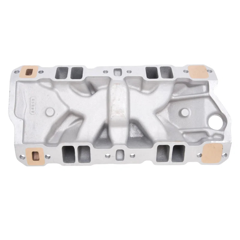 Edelbrock Manifold SBC 23-Degree Marine RPM 1955-1986 w/ Brass - Additional View 7
