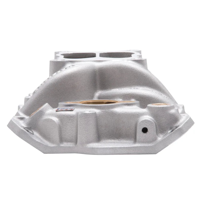 Edelbrock Manifold SBC 23-Degree Marine RPM 1955-1986 w/ Brass - Additional View 9