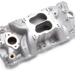 Load image into Gallery viewer, Edelbrock Manifold SBC 23-Degree Marine RPM 1987-1995 w/ Brass - Main Product View