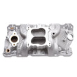 Load image into Gallery viewer, Edelbrock Manifold SBC 23-Degree Marine RPM 1987-1995 w/ Brass - Side View