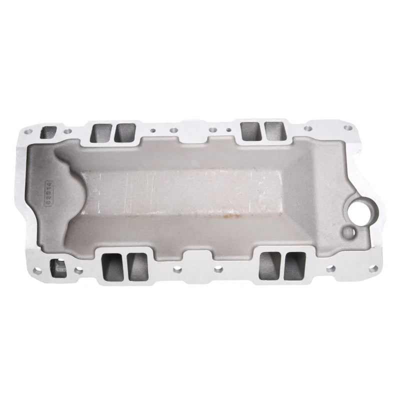 Edelbrock Manifold SBC Performer Air Gap Black - Additional View 7