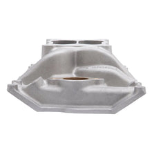 Load image into Gallery viewer, Edelbrock Manifold SBC Performer RPM Vortec Marine As-Cast - Installation View